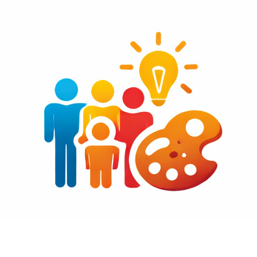 Логотип кластера Человек, общество и креативные индустрии